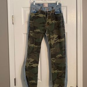 Revive denim camo front